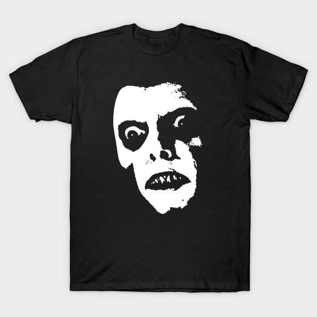 Captain Howdy / Pazuzu T-Shirt by Asanisimasa